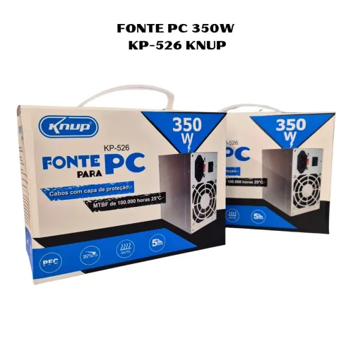 Fonte P/ PC 350W KNUP