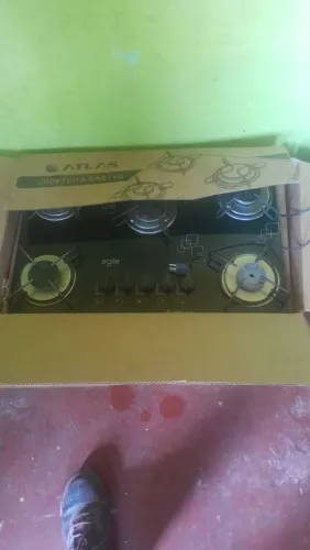 Fogão coktop 5 bocas 