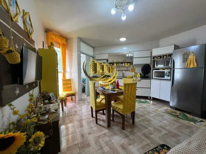 Apartamento à venda, no Bairro Centro, Palhoça-SC, com 2 quartos, sendo , com 1 vaga