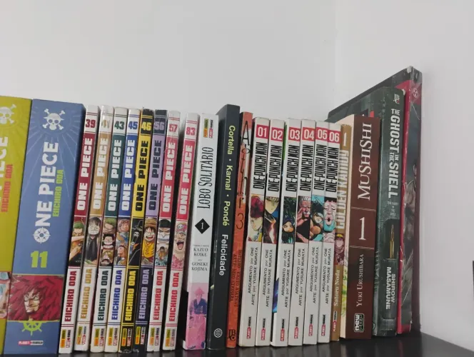 Lote de mangás em excelente estado