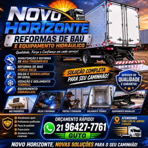 MANUTENÇÃO E REFORMA DE BAÚ PARA CAMINHÃO