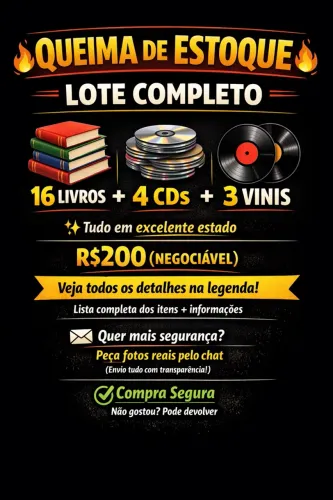 QUEIMA DE ESTOQUE QUEIMA DE ESTOQUE INCLUI: PEARL JAM E JANIS JOPLIN MEDICINA LITERATURA