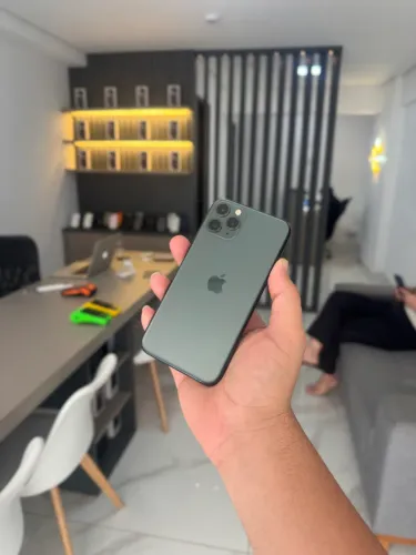 iPhone 11 Pro 64 gigas verde Face ID parou