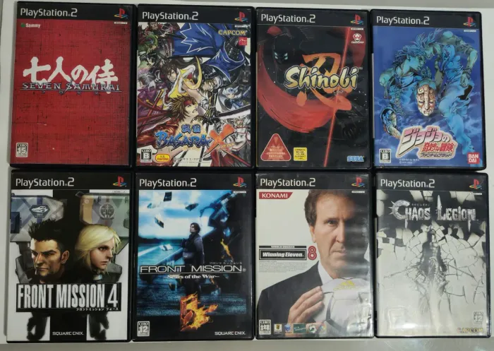Jogos PS2 Originais (JP)