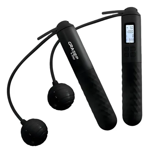 Corda de pular magnética com.comtador de pulos e medidor de calorias / SUPER OFERTA