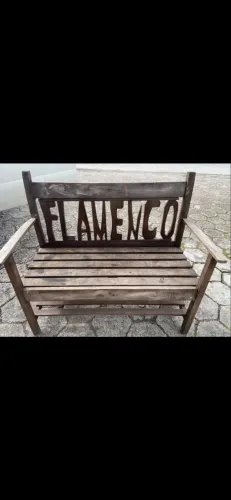 Banco dois lugar Flamengo novo