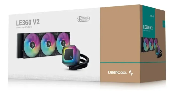 Water Cooler DeepCool LE360 V2 ARGB 360 mm - Preto LACRADO