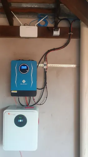 Inversor hybrido 3.800w Offgrid + bateria 100Ah 24v