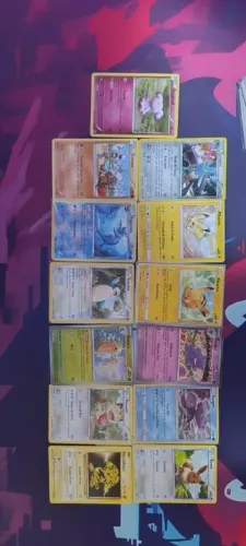 Cartas pokémon! Venda separada - consultar valores