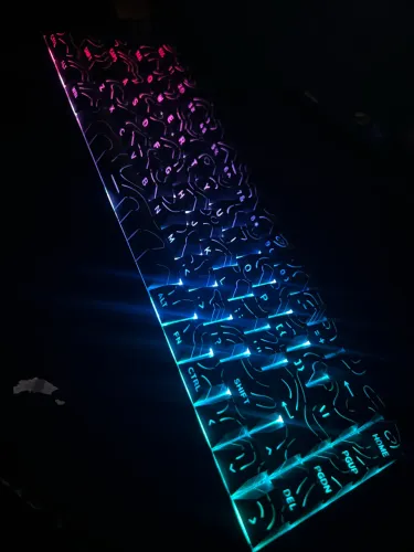 Teclado magnético attack shark X68max