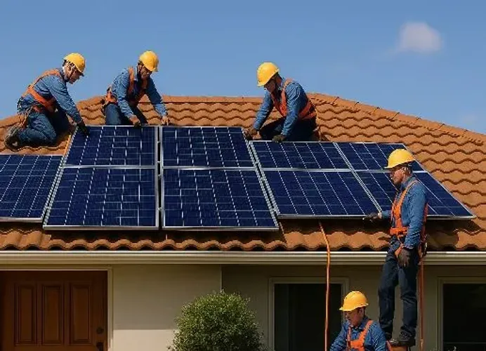 Painel solar fotovoltaico, usina solar, carregador elétrico e eletroposto