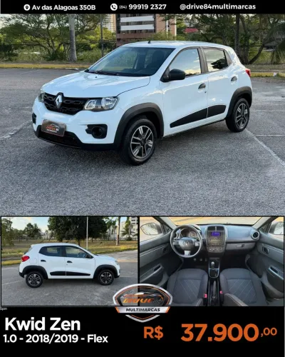 Renault Kwid Zen 1.0 Flex 12V 5P Mec. 2019