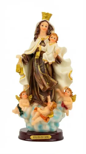 Imagem Nossa Senhora do Carmo - 20 cm (resina)