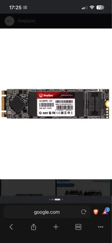Ssd m2 sata 480gb kingspec