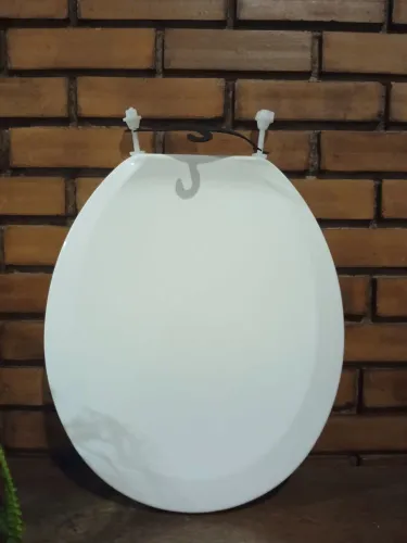 Assento Sanitário Oval Modelo Mundial - Novo!