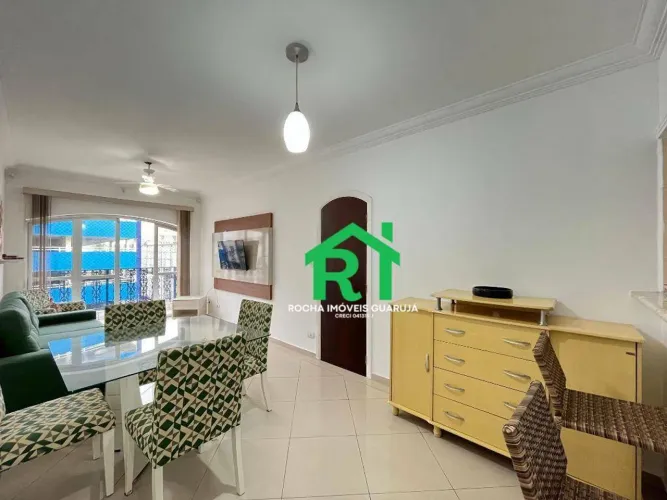 Apartamento com 2 quartos (1 suíte) e 1 vaga à venda em Jardim Astúrias, Guarujá