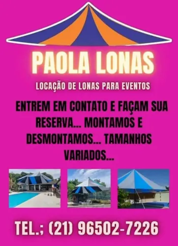 Alugamos lona circo ? ? ?