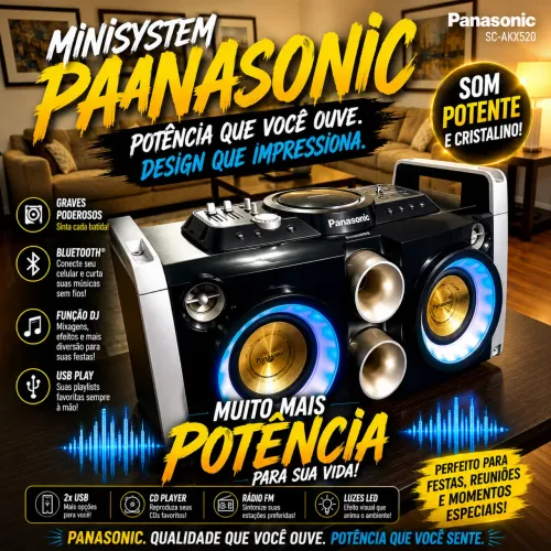 Mini System Philips 240w Usb Hifi Rms Karaoke Mp3