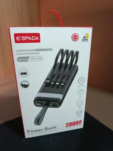 Carregador Bateria Portátil PowerBank 20000mah
