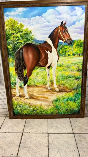 VENDE-SE TELA PINTADA RECENTEMENTE 1,00x1,40