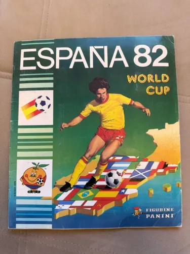 Espanha 82 Álbum Copa do Mundo 1982