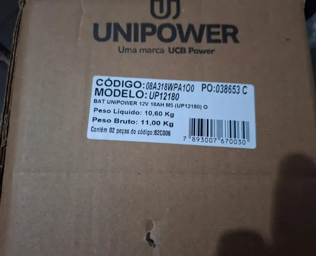 Bateria para nobreaks 18por 24Ah