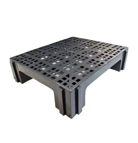 Pallet Extrado Piso 60x50x14cm preto