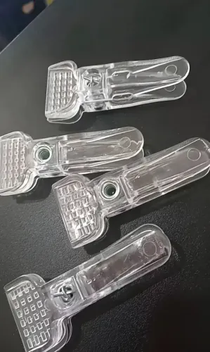 Pacote com 10 presilhas acrílica