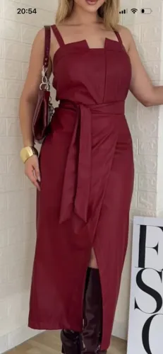 Vestido cor MARROM
