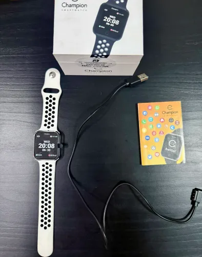 Smartwatch Champion Original Seminovo - Completo com Caixa e Carregador