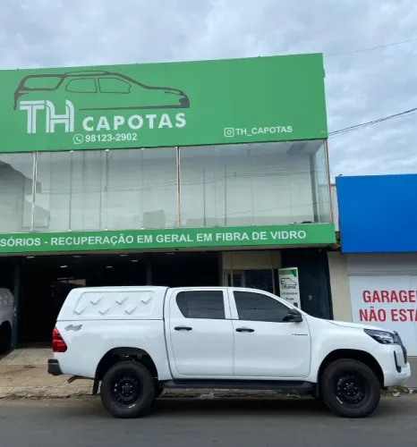 CAPOTA  DE FIBRA HILUX