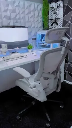 Cadeira Escritório Ergonomica e Confortável DT3 Vita Super