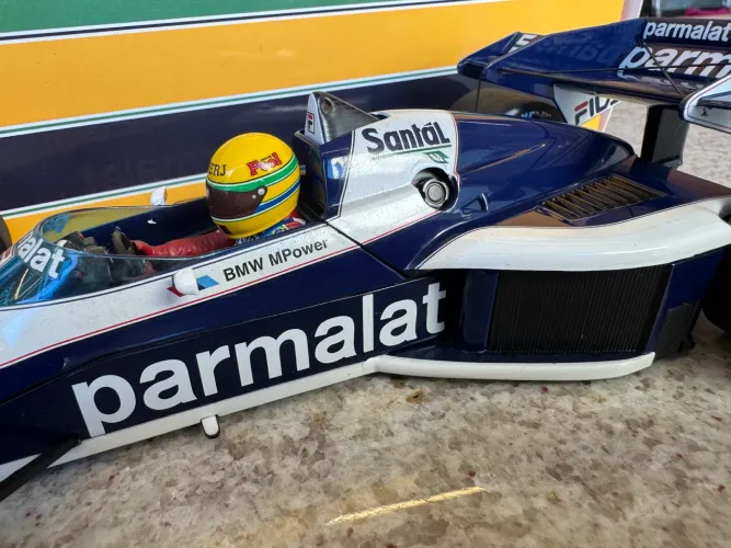 Minichamps 1/18 Brabham 1983 bt52B Ayrton Senna