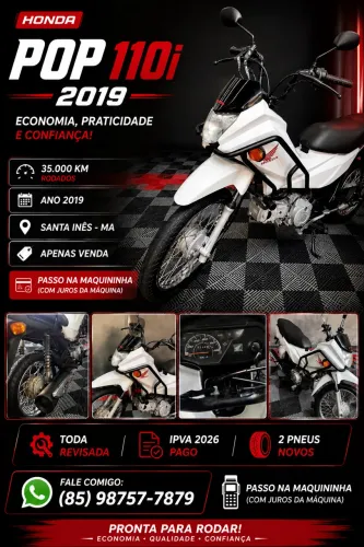 Vendo POP 110i 2019