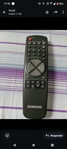 Controle remoto Sony Samsung e gradiente 