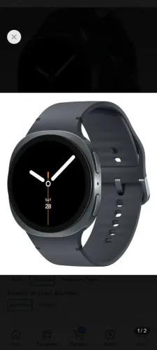 Relógio smartwatch Samsung Galaxy 8 44mm