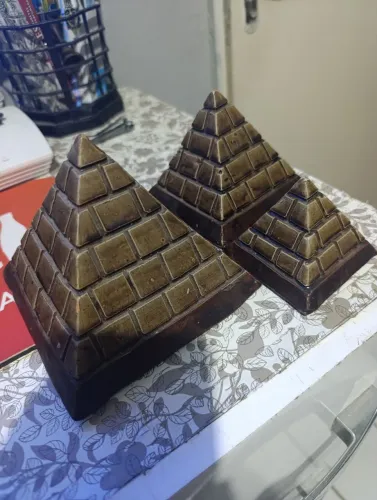 Conjunto Pirâmides do Egito - Antiquário 