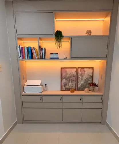 Armário planejado escritório-