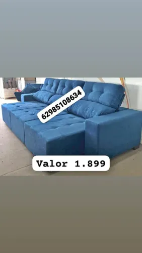 Sofá retratil e reclinável