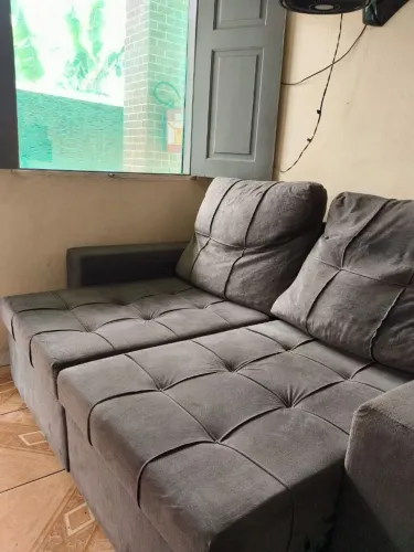 Sofá retrátil 2 lugares