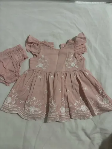 VESTIDO ROSA RENNER 6 meses