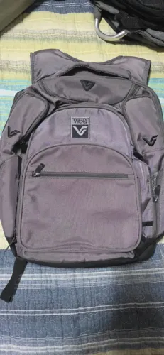 Mochila Grande cor chumbo