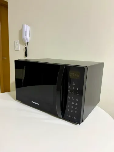Microondas Panasonic NN-ST66LB Black Glass 34L