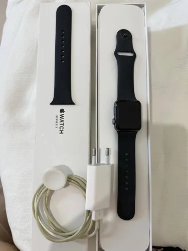 APPLE WATCH Serie 3 - GPS 38mm - Alumínio Cinza-espacial