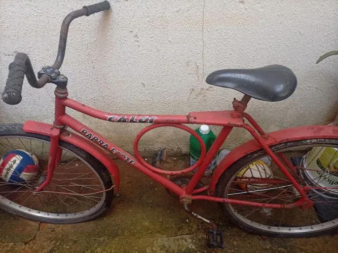 bicicleta Caloi barra forte 