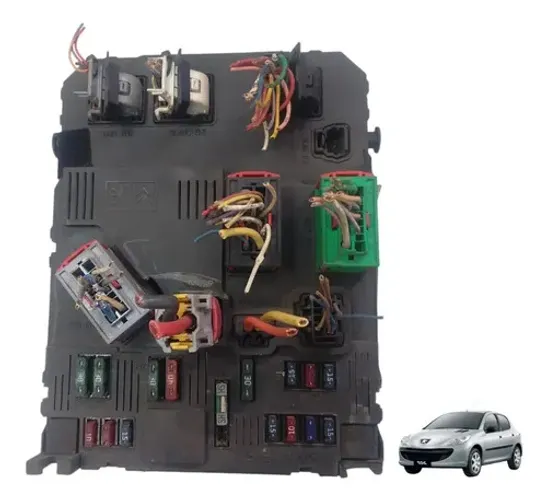 Módulo Bsi Caixa De Fusíveis Peugeot 206 207 2006 2007 2008