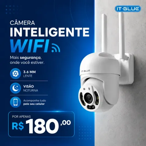 Câmera Inteligente WiFi