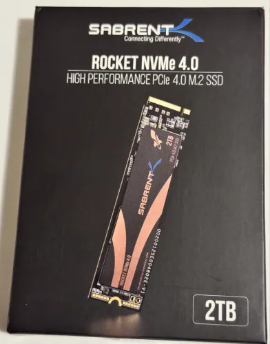 Sabrent Rocket NVMe 4.0 de 2 Tb (SSD M.2) - Na Caixa