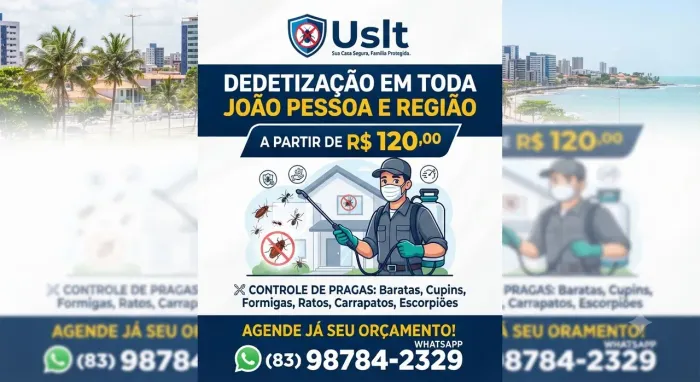 Dedetizaçao/impermeabilização