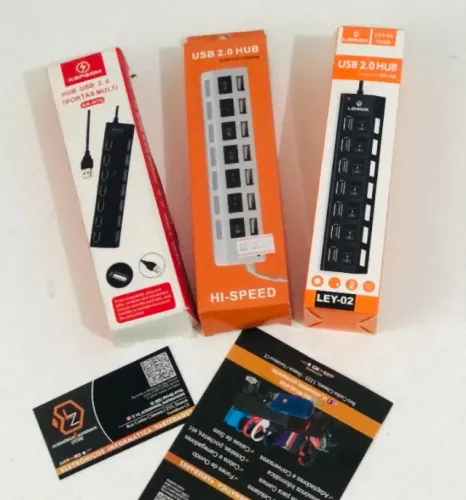 Hub USB 7 Portas Liga e Desliga